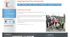 Desktop Screenshot of inspirecommunities.co.uk